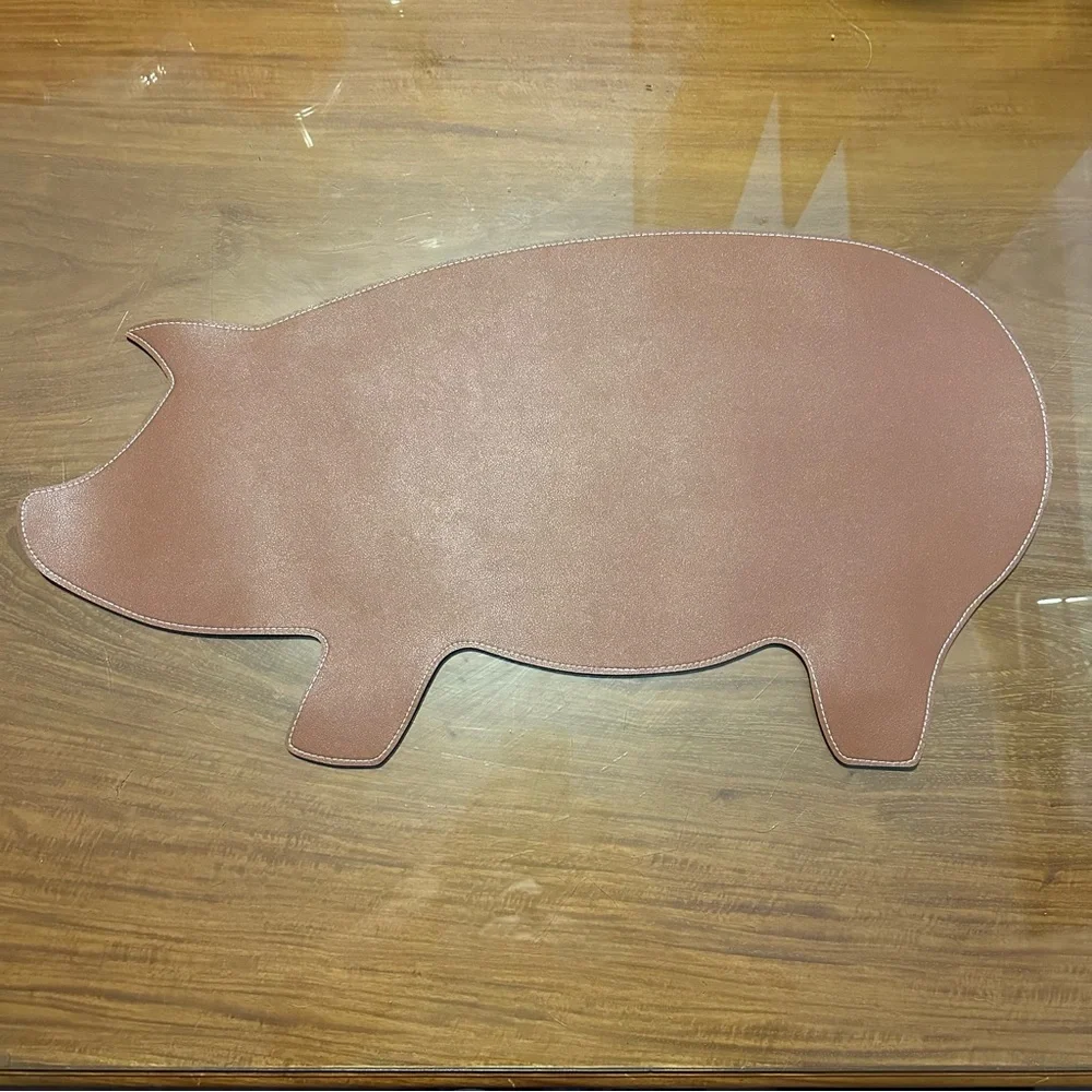 Pig Silhouette Placemats - Set of 4
